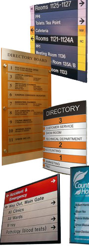 Directory Signs